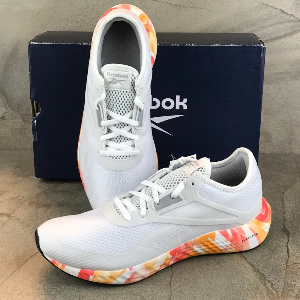 Reebok FlashFilm 3.0 Running Shoes In True Grey